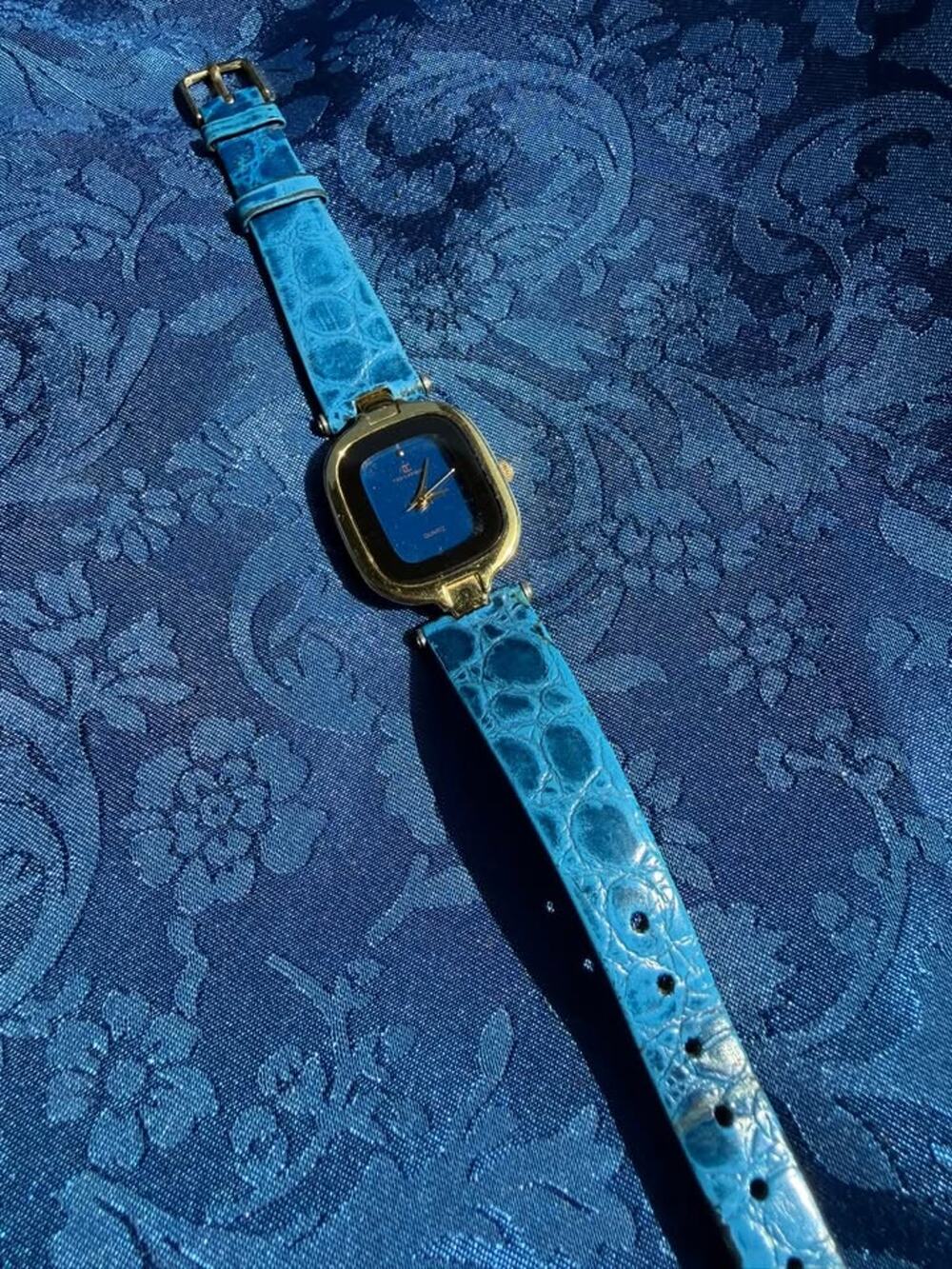 Vintage Ted Lapidus Paris Watch - Blue Dial - TL-LGSSL-7003 (CCC53)